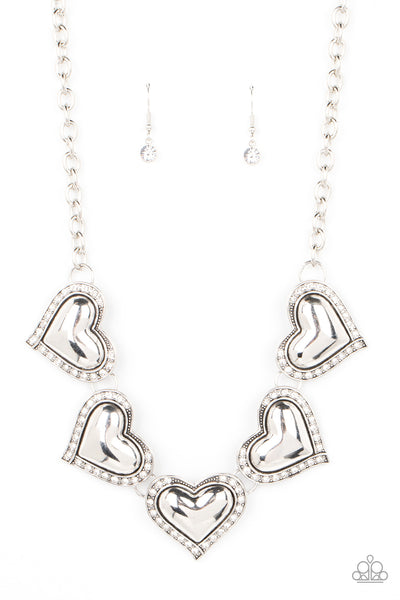 Kindred Hearts - White - Necklace