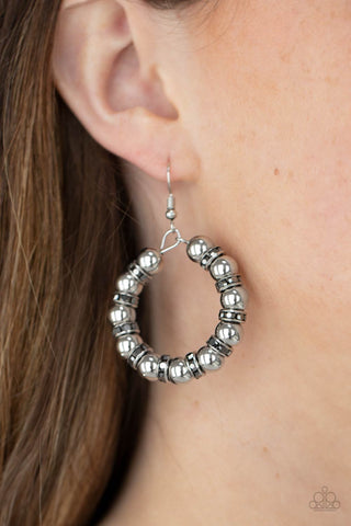 Cosmic Halo - Silver -Earrings