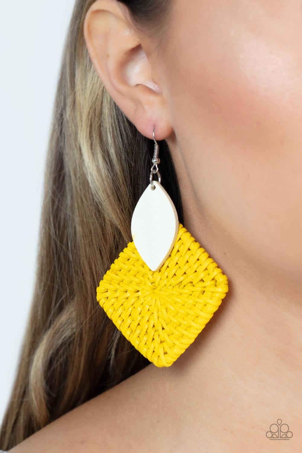 Sabbatical WEAVE - Yellow  - Earring