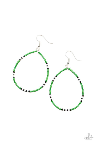 Keep Up The Good BEADWORK - Green