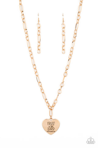 Perennial Proverbs - Gold - Necklace