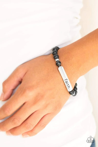 Fearless Faith - Black - Bracelet