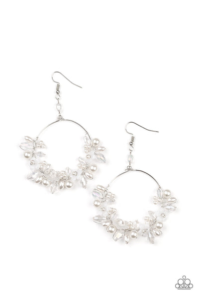 Floating Gardens - White - Earring