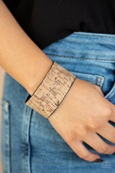 Cork Couture - Brown Bracelet