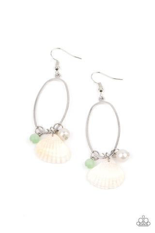 This Too SHELL Pass - Green - Earring