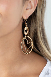 Enchanting Echo - Gold Earrings