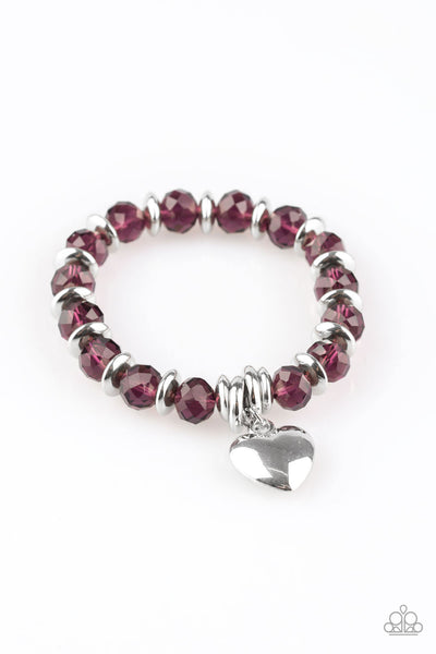 Need I Say AMOUR - Purple Bracelet