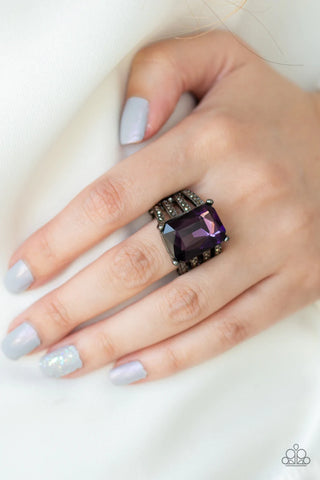 Expect Heavy Reign Purple Ring