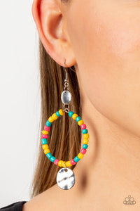 Cayman Catch - Yellow Earrings