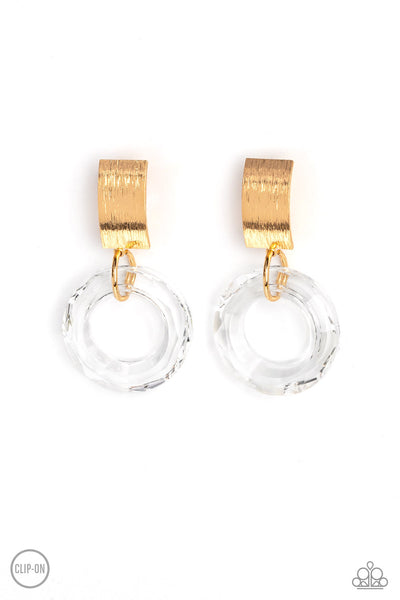 Clear Out! - Gold - Earrings