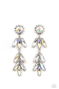 Space Age Sparkle - Yellow - Earrings