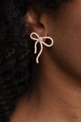 Deluxe Duet - Rose Gold - Earrings