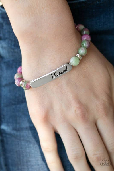 Simply Blessed - Purple - Bracelet