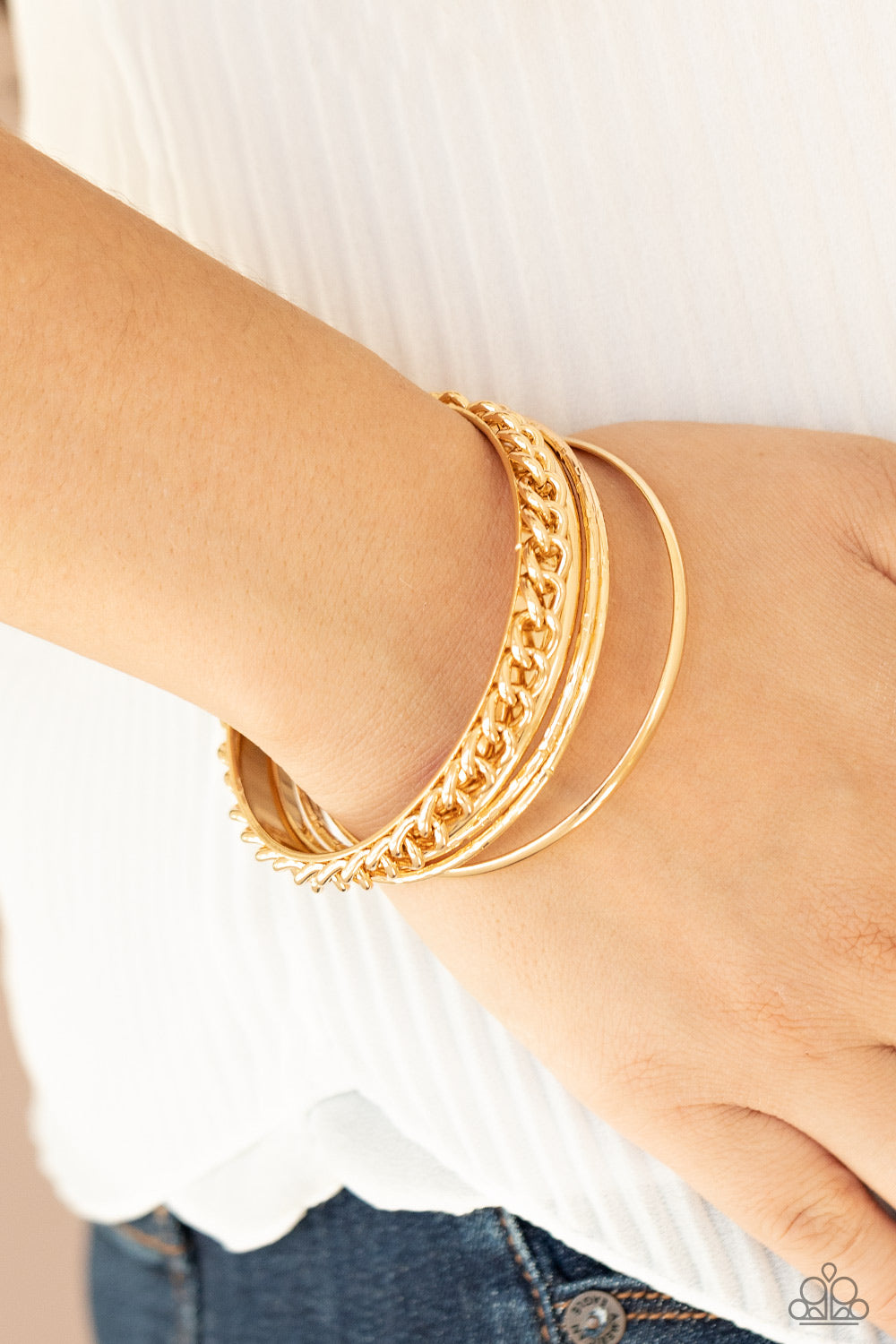 A Piece of The Action - Gold - Bracelet