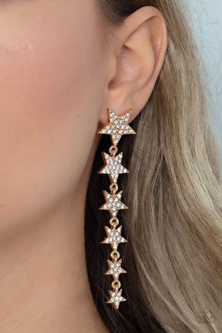 Americana Attitude - Gold - Earrings