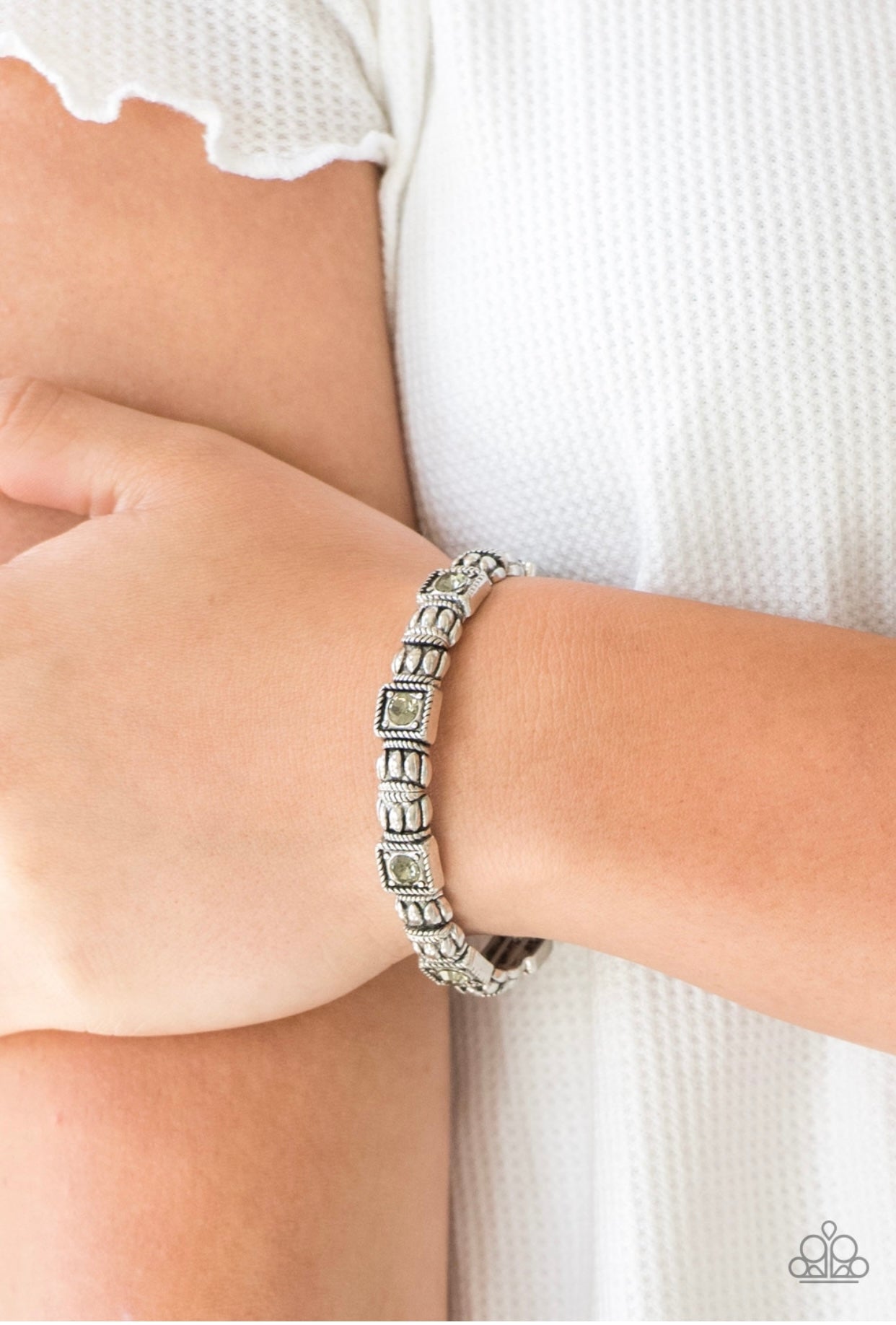 Silver Strut 6 Piece Stack