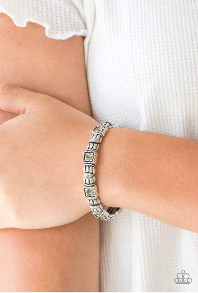 Silver Strut 6 Piece Stack