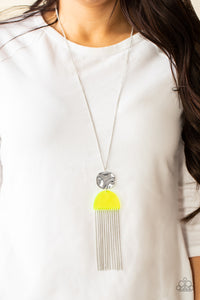 Color Me Neon - Yellow Necklace