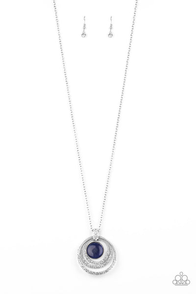 A Diamond A Day - Blue - Necklace