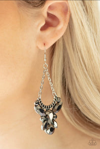 Bling Bouquets Silver Earrings