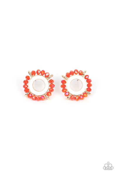 Nautical Notion - Orange - Earrings