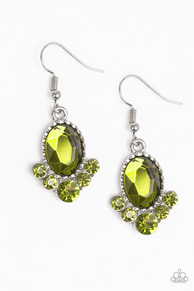 A FAME Plan - Green Earrings